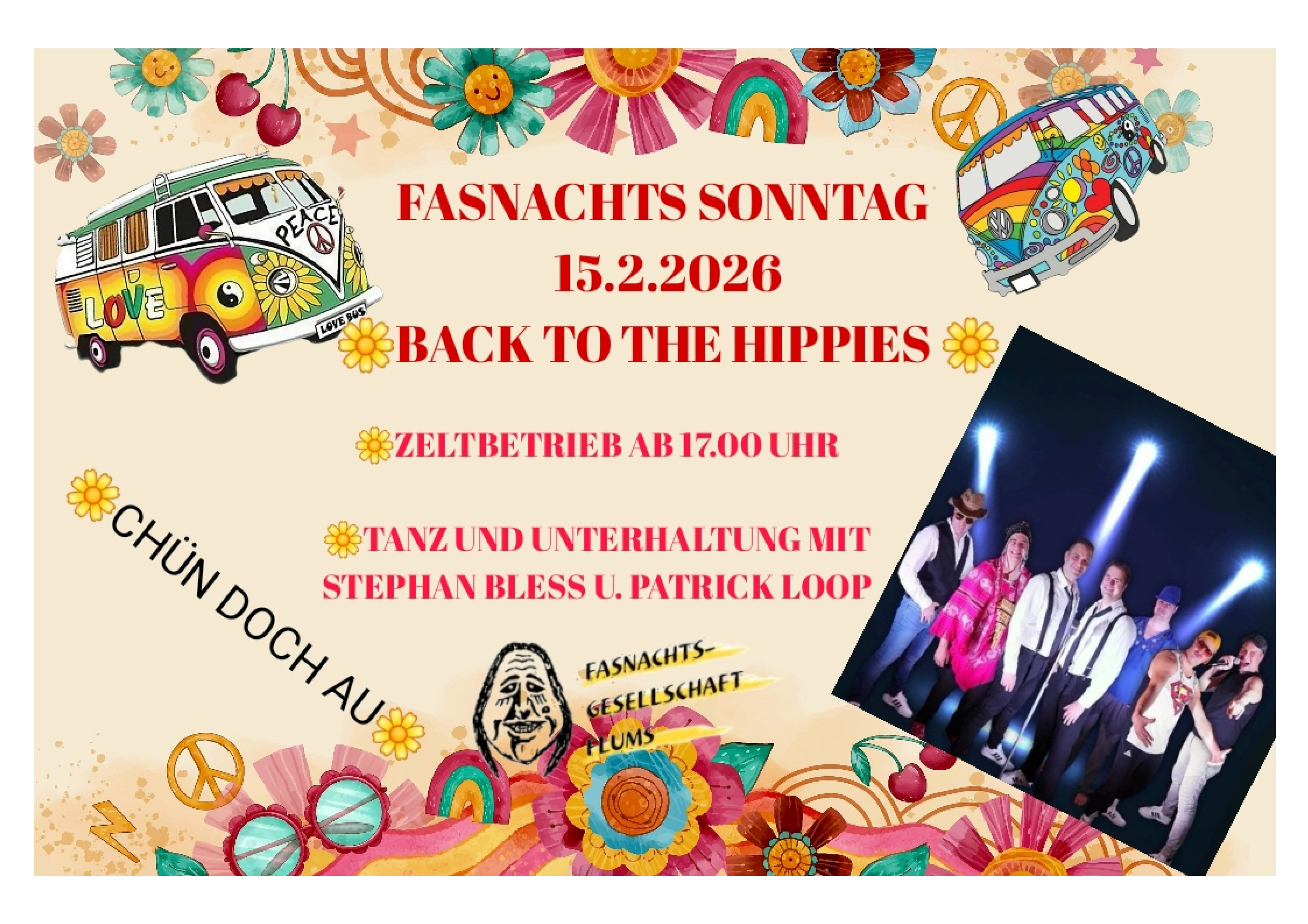 Flyer Fasnachtssonntag
